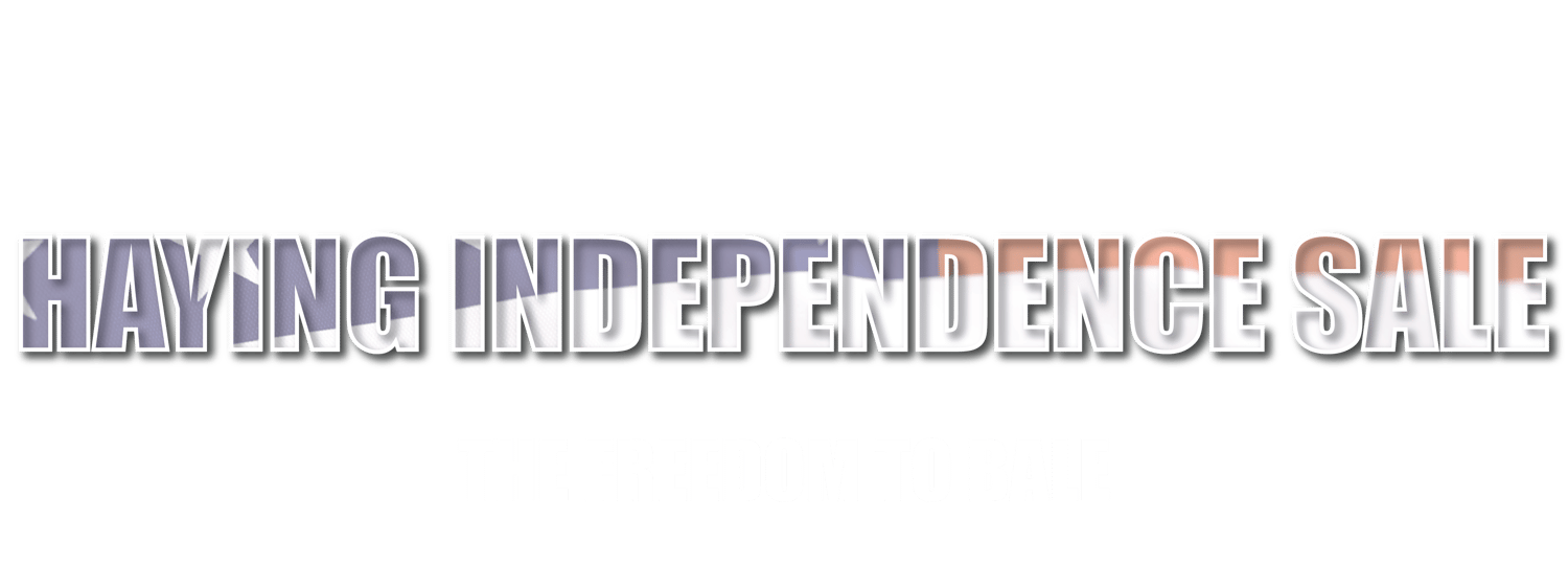 LP_Haying Independence Sale Logo_whitesubtitle_transparent-01