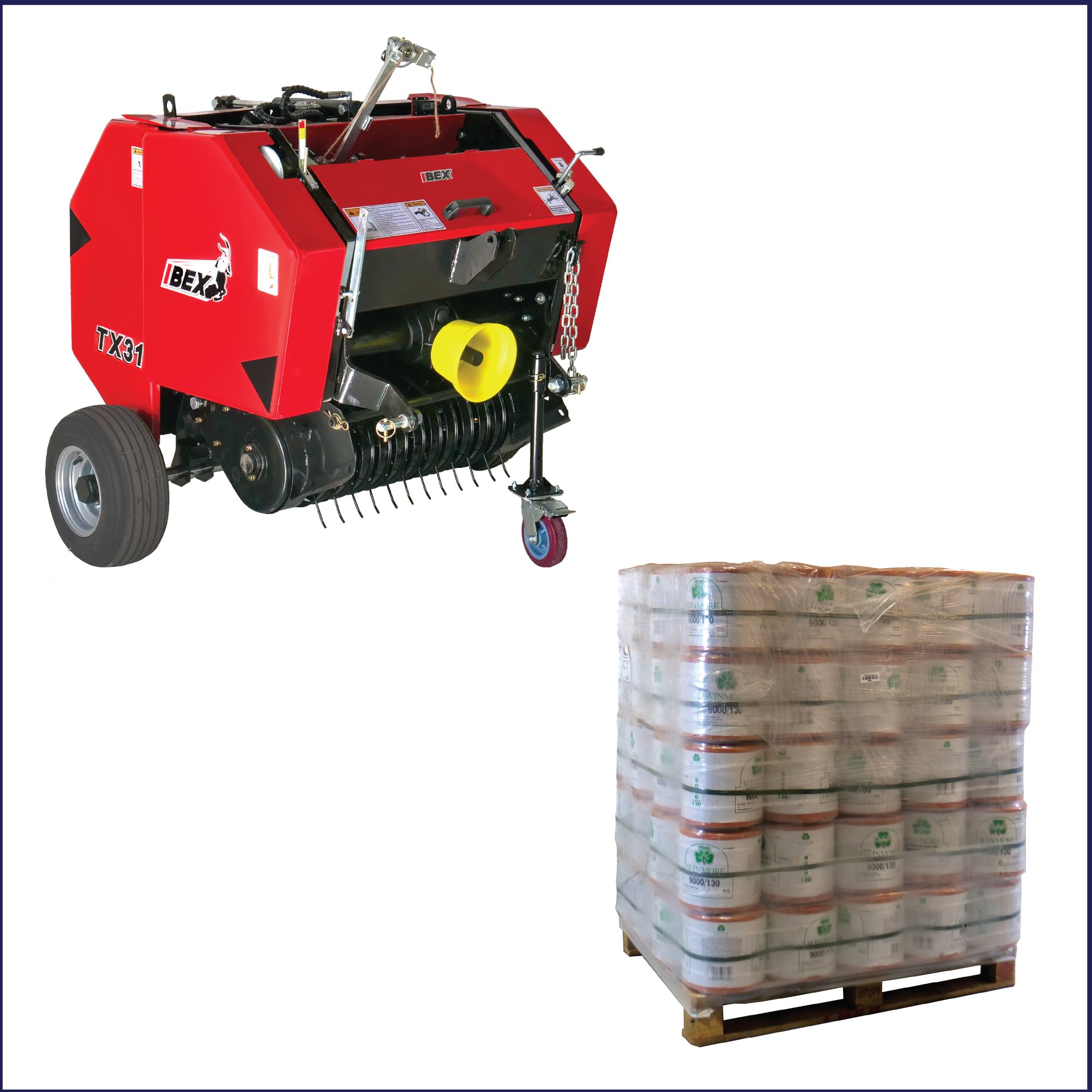 Pine Straw Package - Poly Twine-01 Pine Straw Package - Poly Twine-01